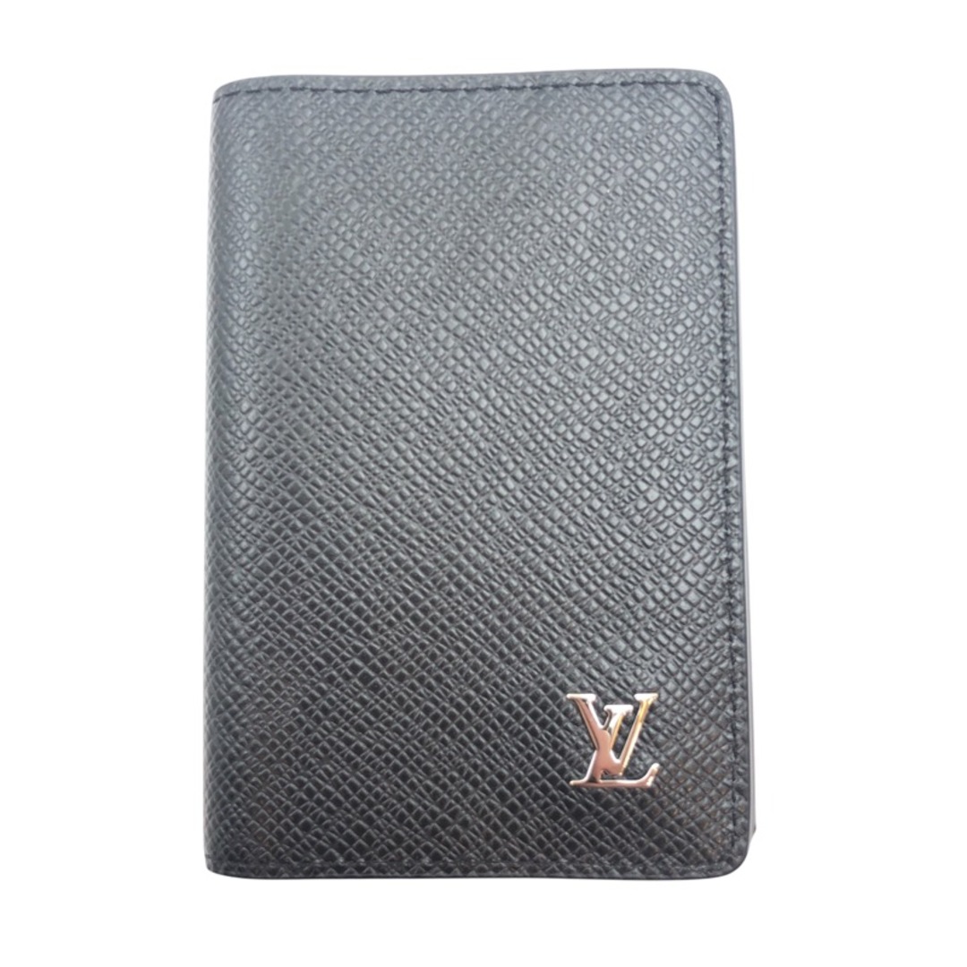 LOUIS VUITTON - 　ルイ・ヴィトン LOUIS VUITTON オーガナイザー ドゥ ポッシュ M30283 ブラック タイガ メンズ カードケース