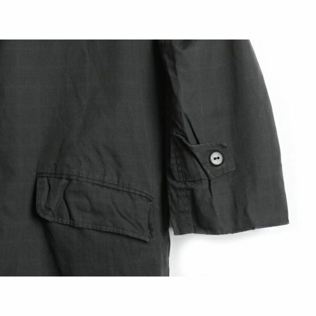 60s チェック ステンカラー ロング コート メンズ S M 程/ 古着 60s チェック ステンカラー ロング コート メンズ S M 程/ 古着