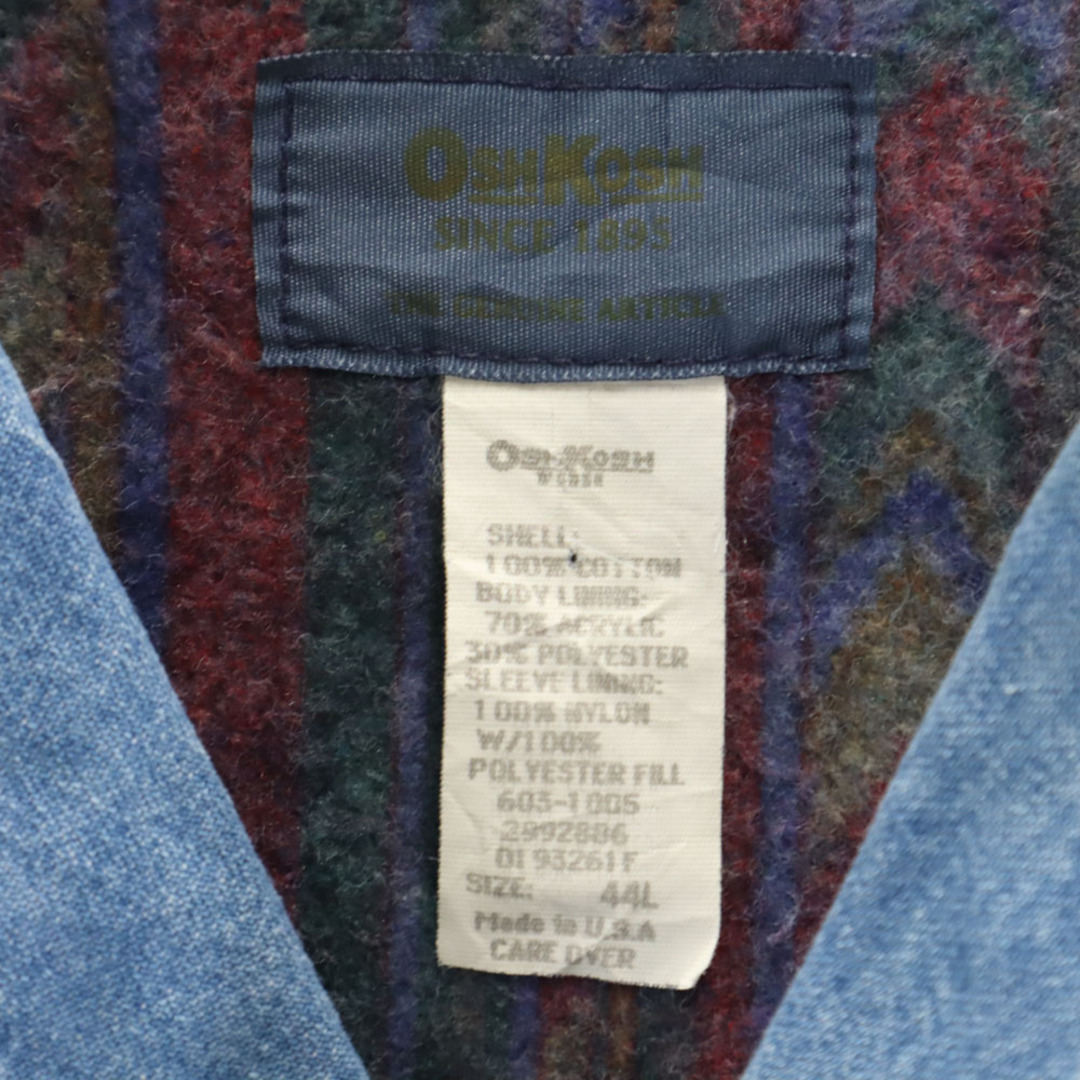 OshKosh - オシュコシュ 80s ヴィンテージ USA製 カバーオール OshKosh - オシュコシュ 80s ヴィンテージ USA製 カバーオール