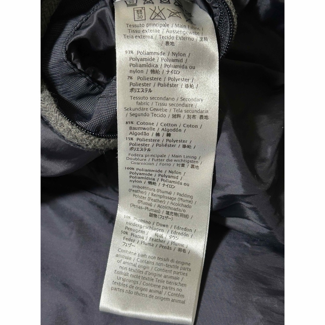 GAS - 美品 GAS ガス リブニット切替 フーディ ダウンジャケット GAS - 美品 GAS ガス リブニット切替 フーディ ダウンジャケット