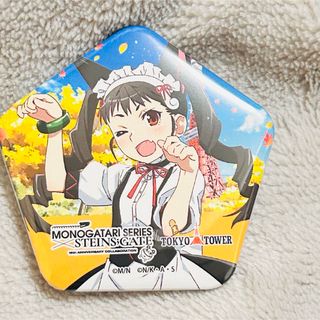 新品化物語　八九寺真宵　缶バッジ(キャラクターグッズ)