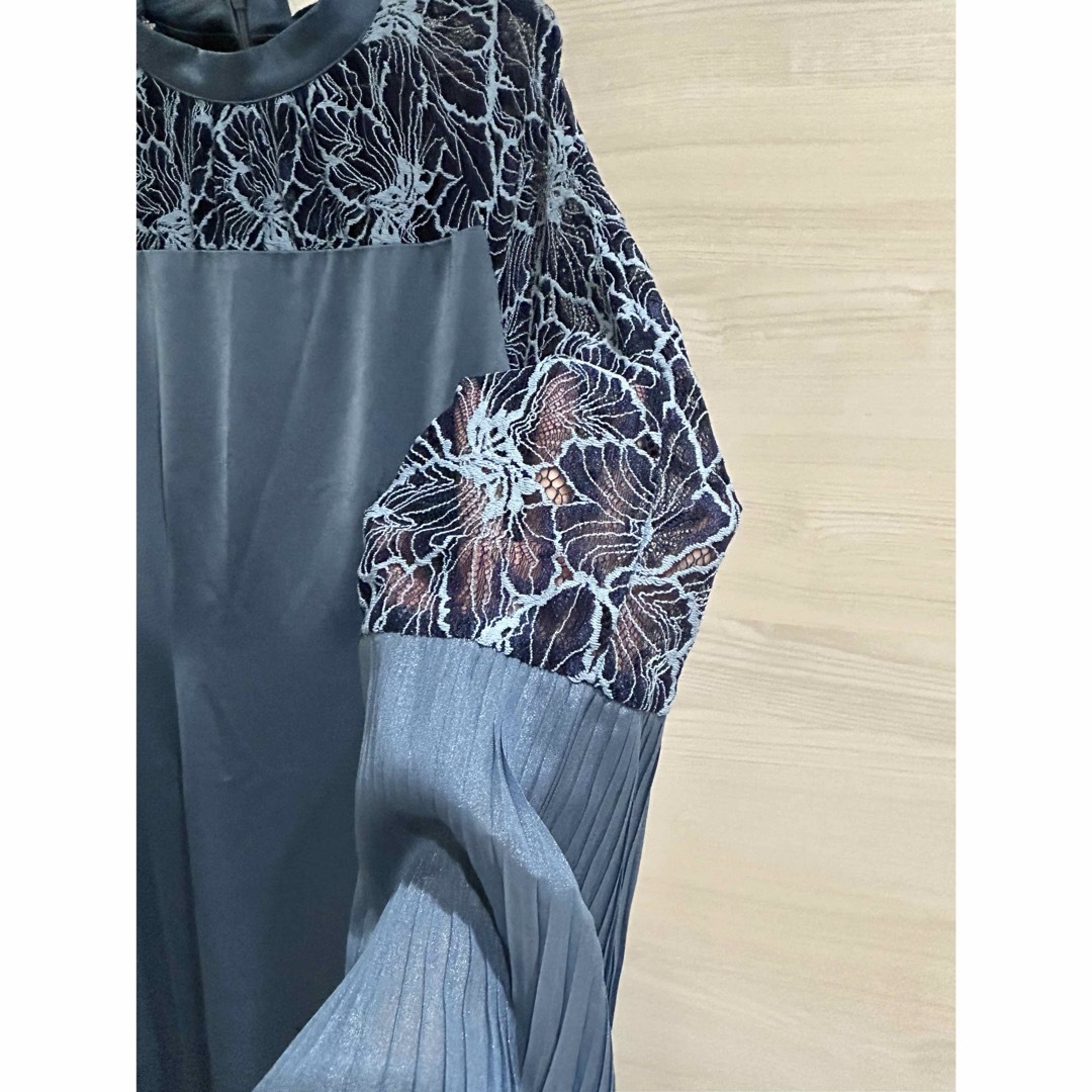 Leja(レジャ)のLEJA オケージョンドレス　Lサイズ　結婚式　お呼ばれドレス レディースのフォーマル/ドレス(ミディアムドレス)の商品写真