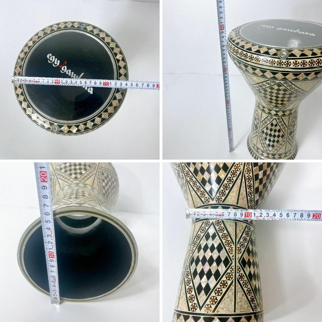 egy gawhara製 ダラブッカ Darbuka エジプト 民族楽器の通販 by egy gawhara製 ダラブッカ Darbuka エジプト 民族楽器の通販 by