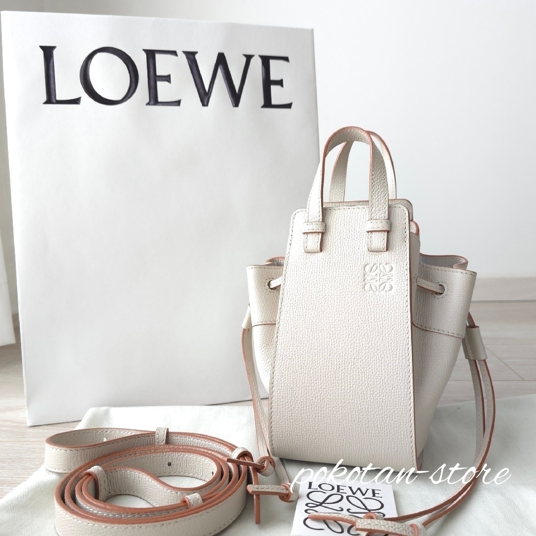 LOEWE - 極美品【ロエベ】ハンモック ミニ ドローストリング LOEWE - 極美品【ロエベ】ハンモック ミニ ドローストリング