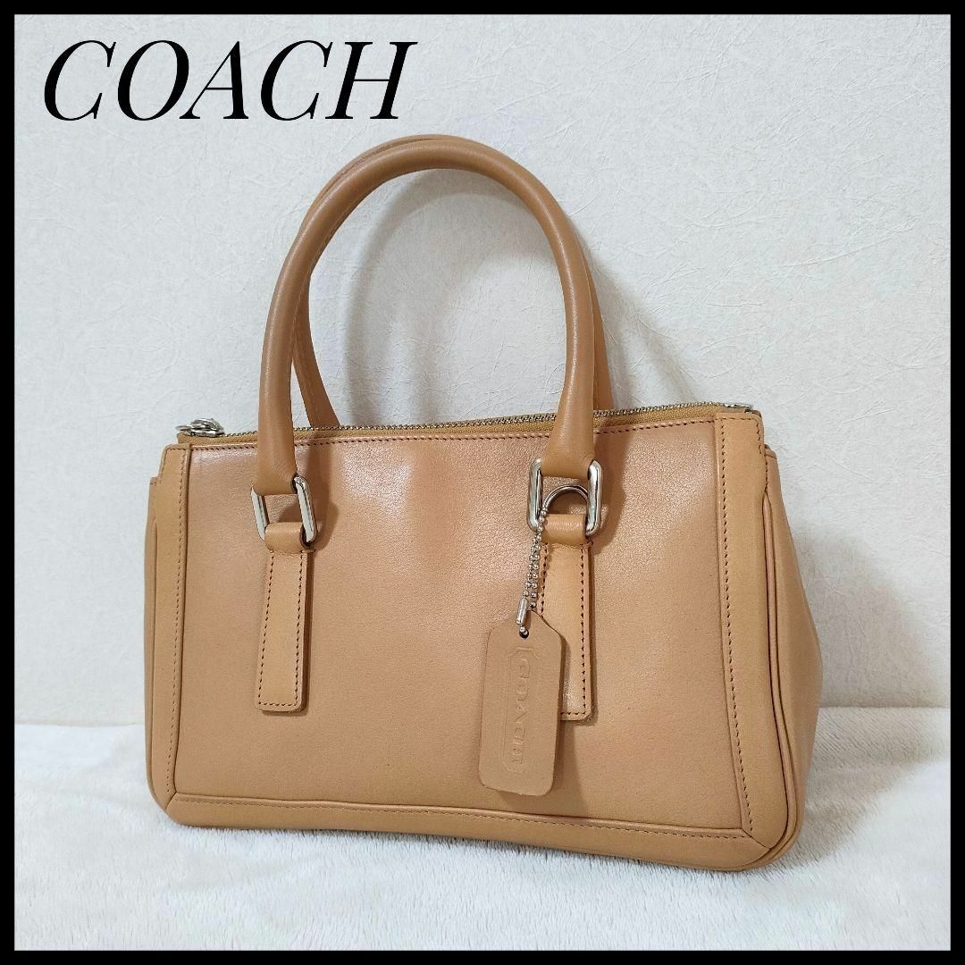 COACH コーチ ハンドバッグ 手さげかばん キャメル ブラウン COACH コーチ ハンドバッグ 手さげかばん キャメル ブラウン