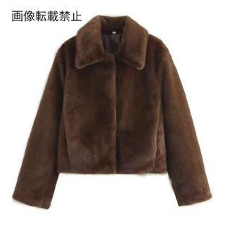 【完売品】ブラウン ファーコート 楽天市場】ファー コート（カラーブラウン）の通販