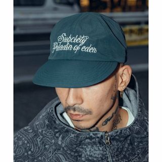 サブサエティ(Subciety)の【NAVY】Nylon cap(キャップ)
