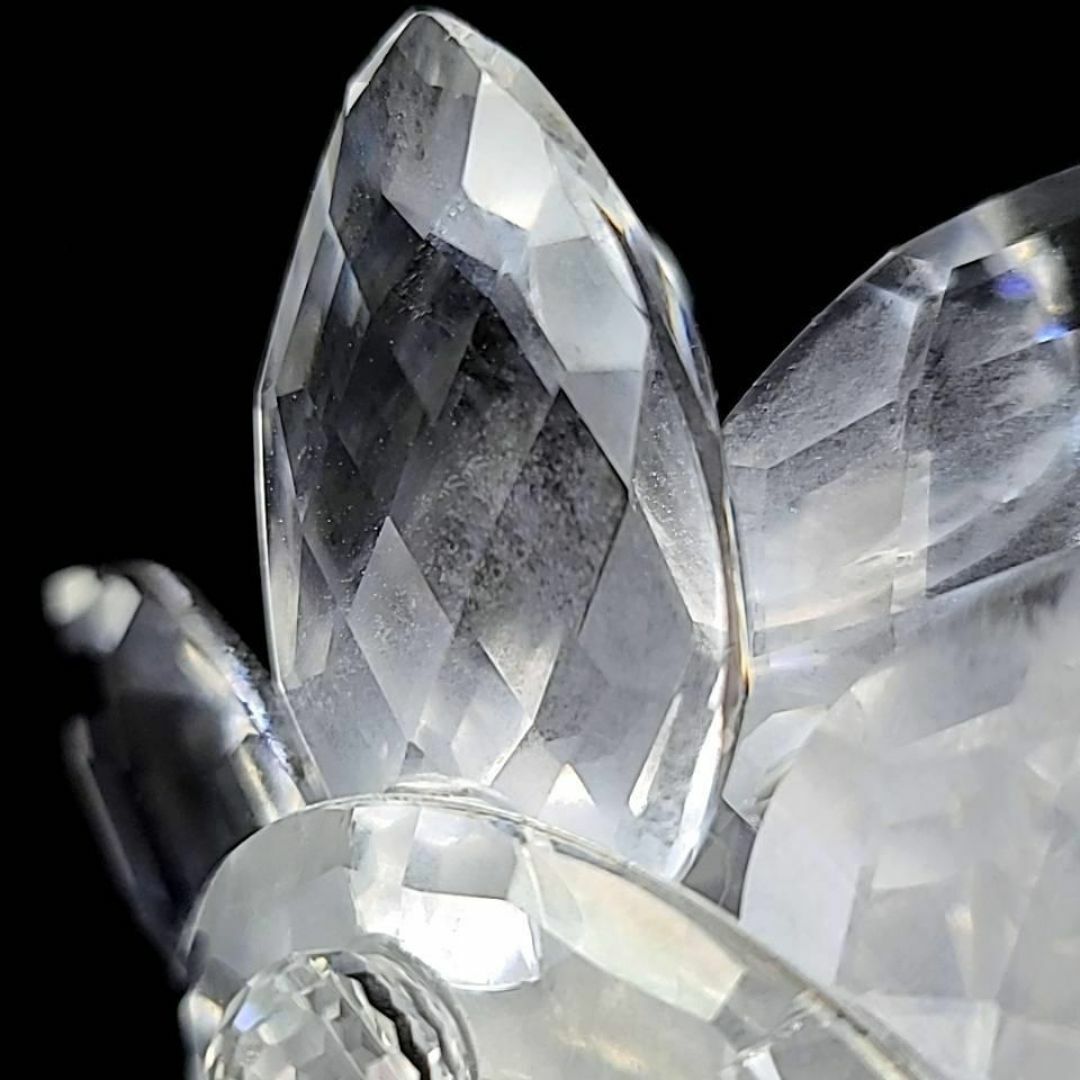 SWAROVSKI - ・美品・スワロフスキー 睡蓮 キャンドルホルダーの SWAROVSKI - ・美品・スワロフスキー 睡蓮 キャンドルホルダーの