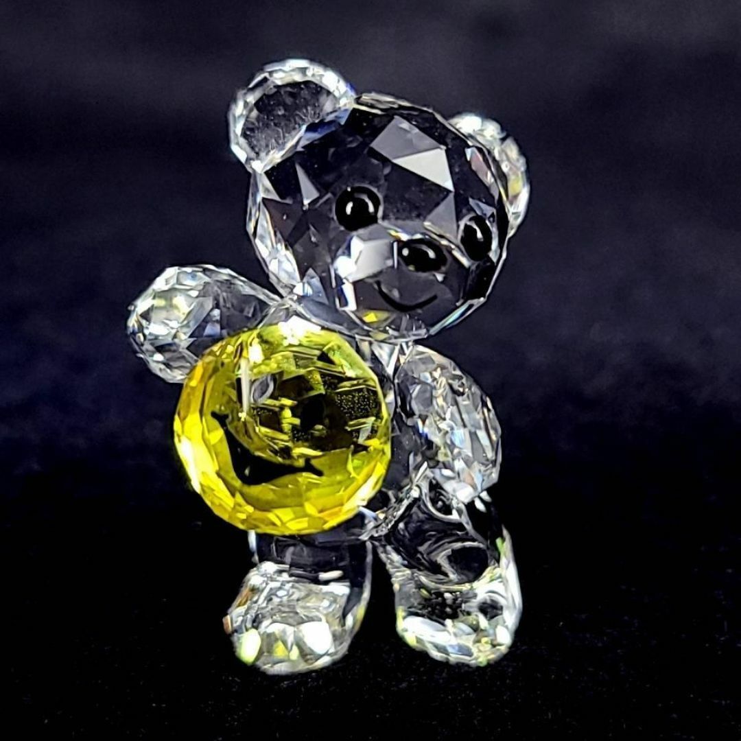 SWAROVSKI - ・美品・スワロフスキー クリスベア スマイル 置物 SWAROVSKI - ・美品・スワロフスキー クリスベア スマイル 置物