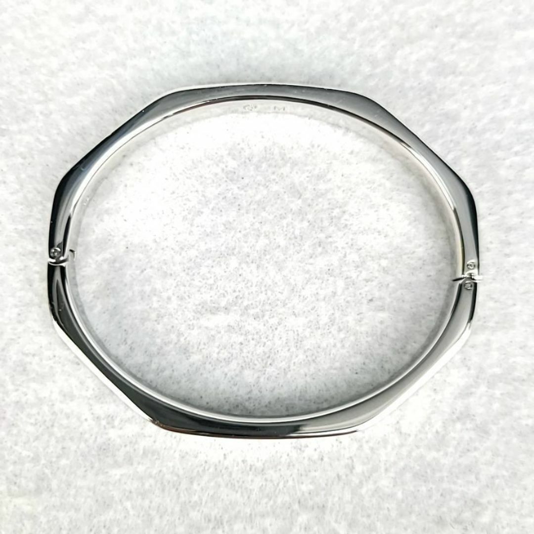 美品・スワロフスキー Dextera バングル ロジウムプレーティング M 美品・スワロフスキー Dextera バングル ロジウムプレーティング M