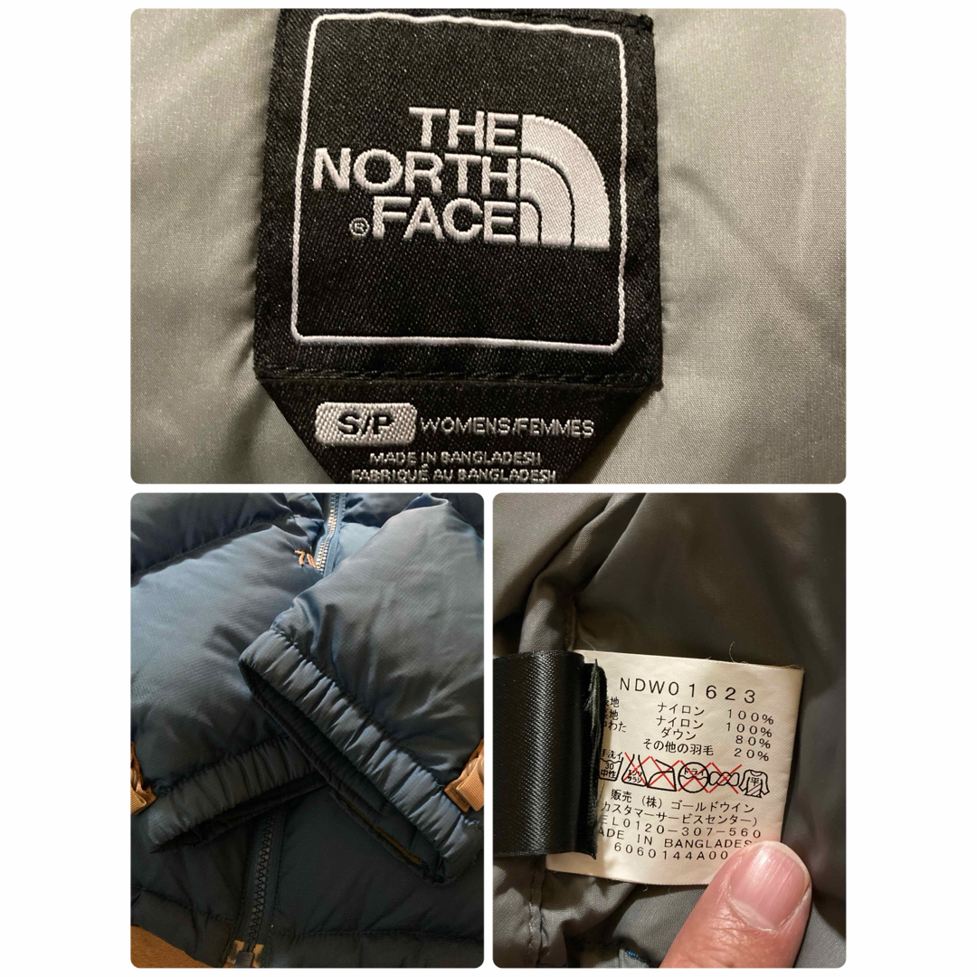 THE NORTH FACE - 希少 青色 ノースフェイス センターロゴ THE NORTH FACE - 希少 青色 ノースフェイス センターロゴ