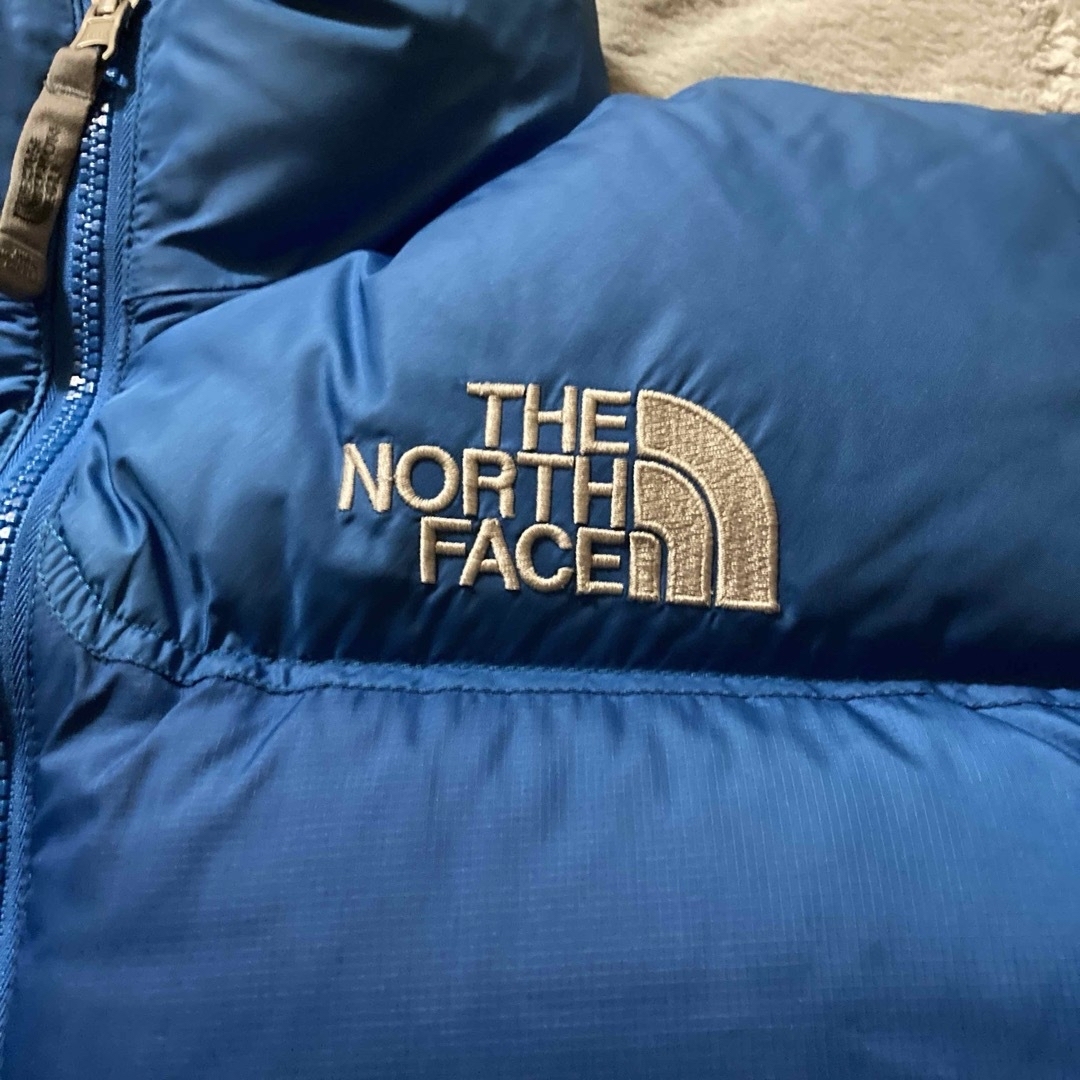 THE NORTH FACE - 希少 青色 ノースフェイス センターロゴ THE NORTH FACE - 希少 青色 ノースフェイス センターロゴ