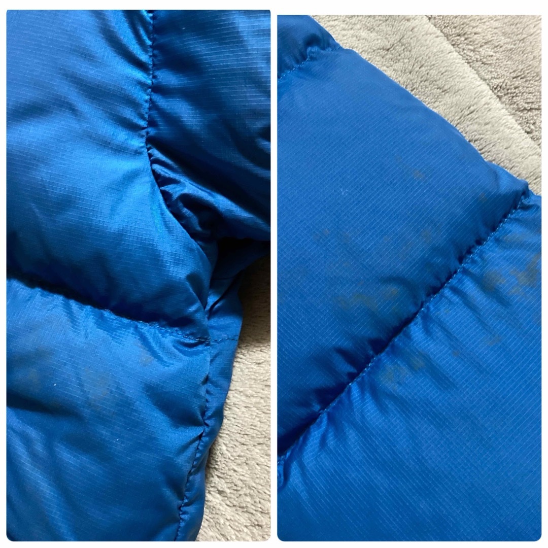 THE NORTH FACE - 希少 青色 ノースフェイス センターロゴ THE NORTH FACE - 希少 青色 ノースフェイス センターロゴ