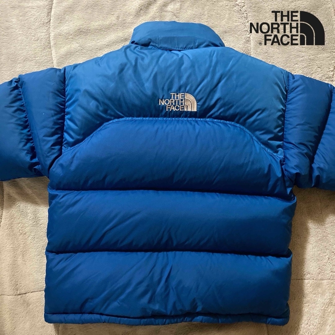 THE NORTH FACE - 希少 青色 ノースフェイス センターロゴ THE NORTH FACE - 希少 青色 ノースフェイス センターロゴ