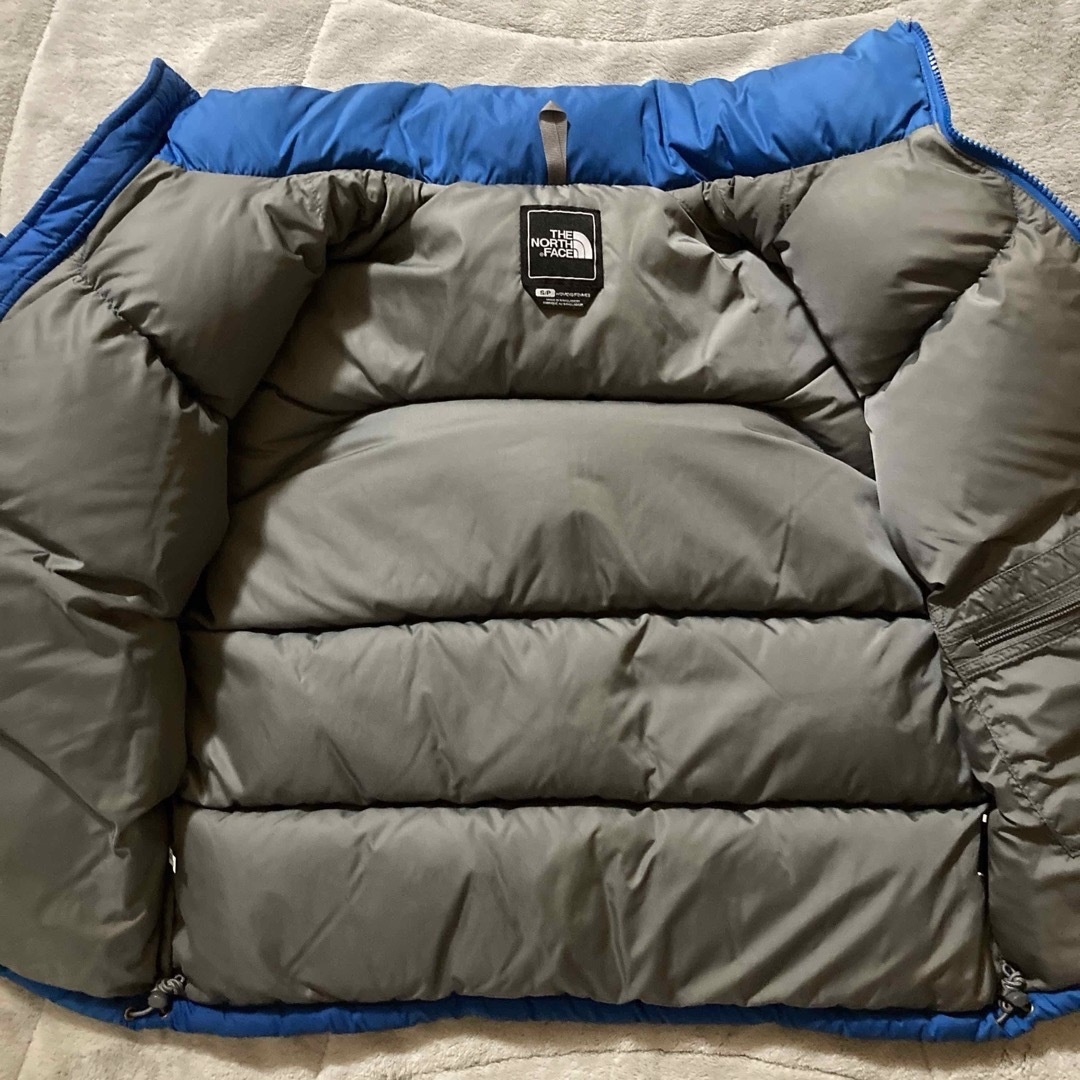 THE NORTH FACE - 希少 青色 ノースフェイス センターロゴ THE NORTH FACE - 希少 青色 ノースフェイス センターロゴ