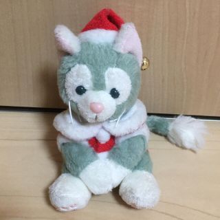 ディズニー(Disney)のクリスマス限定 ジェラトーニ ぬいぐるみ ストラップ(キャラクターグッズ)