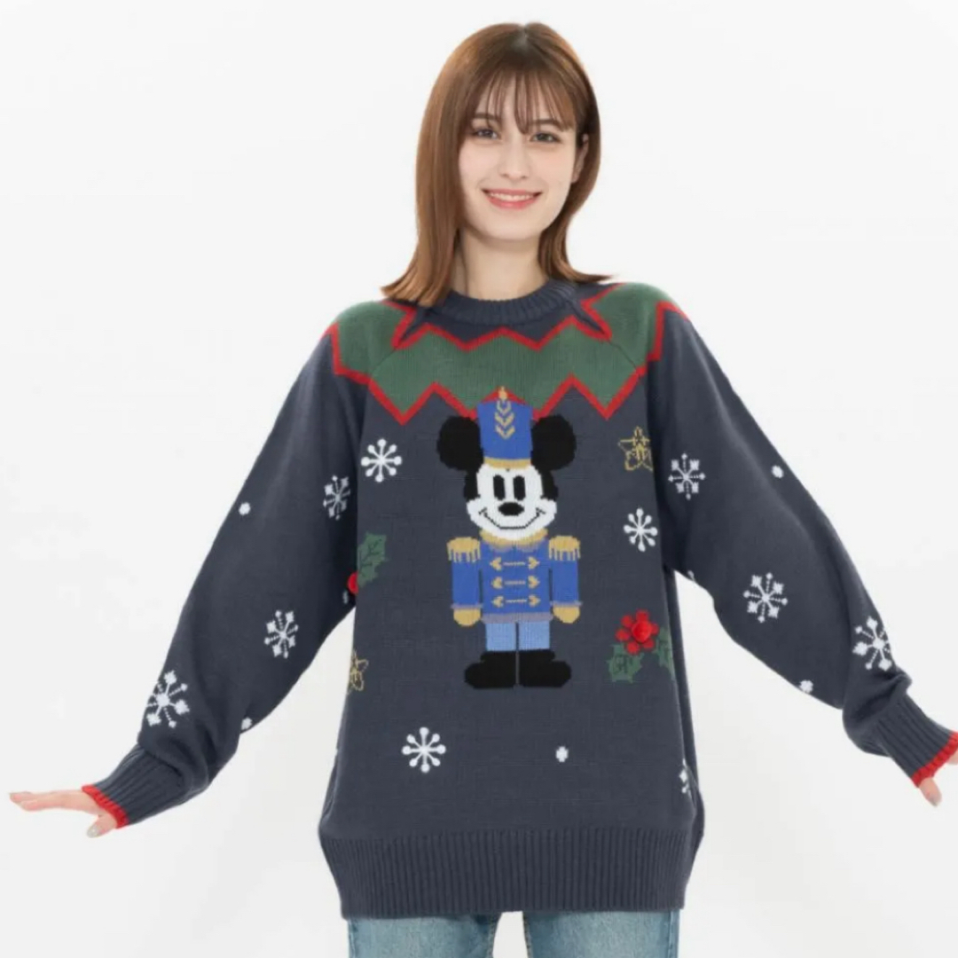 Disney - ディズニー クリスマス 2024 ミッキー セーターの通販 Disney - ディズニー クリスマス 2024 ミッキー セーターの通販