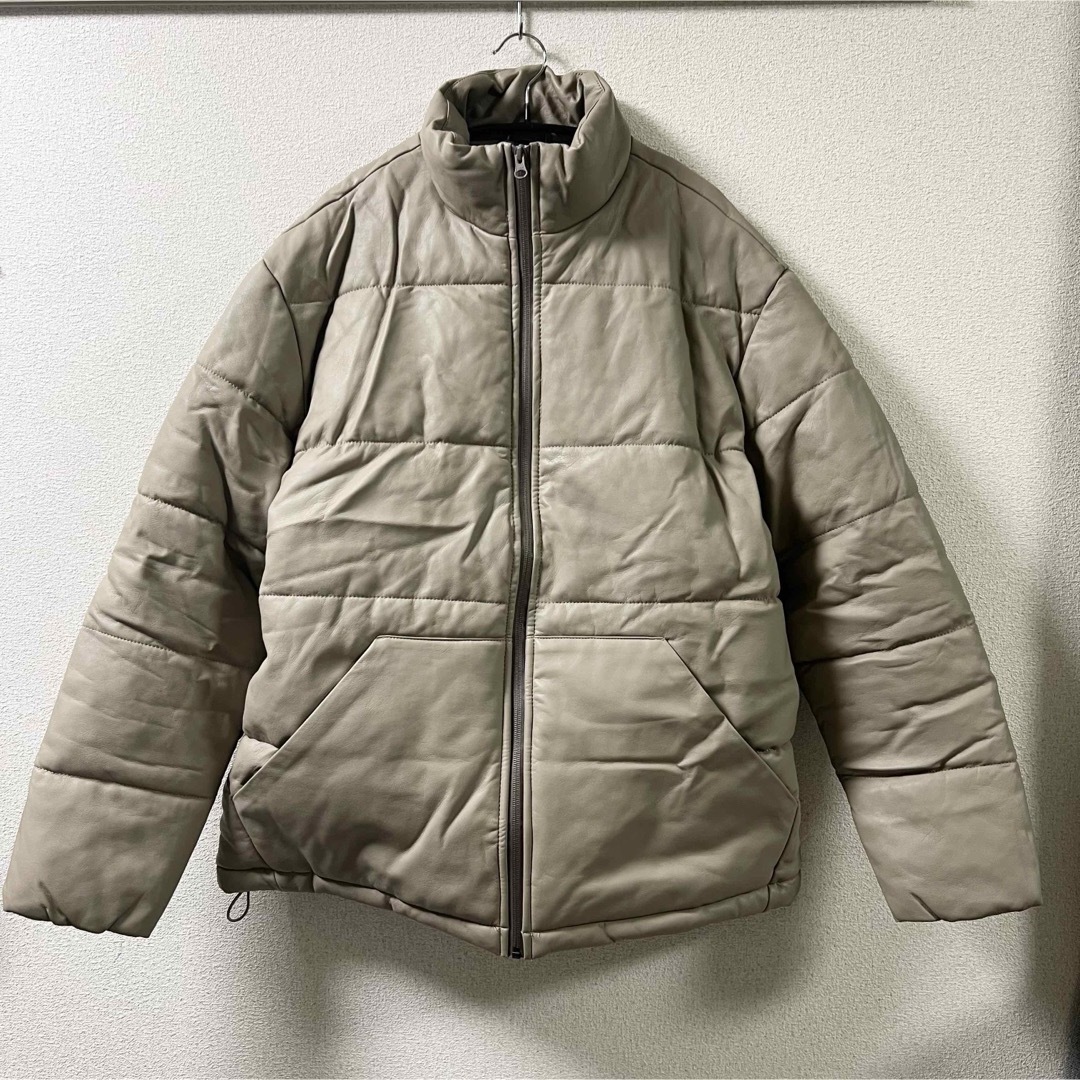 Right-on - 【極美品】Right-on STONE HEAD PUレザー中綿 Right-on - 【極美品】Right-on STONE HEAD PUレザー中綿
