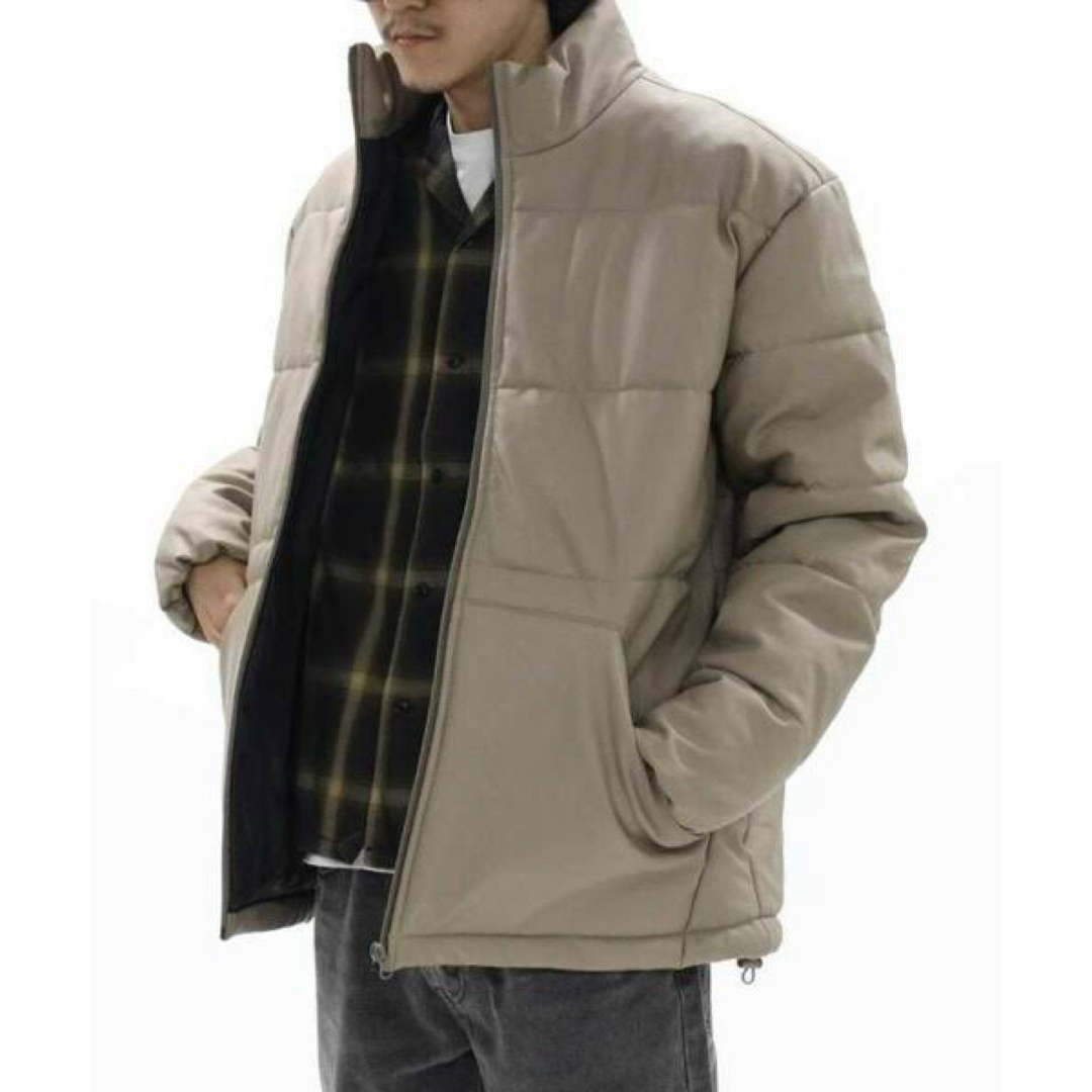 Right-on - 【極美品】Right-on STONE HEAD PUレザー中綿 Right-on - 【極美品】Right-on STONE HEAD PUレザー中綿