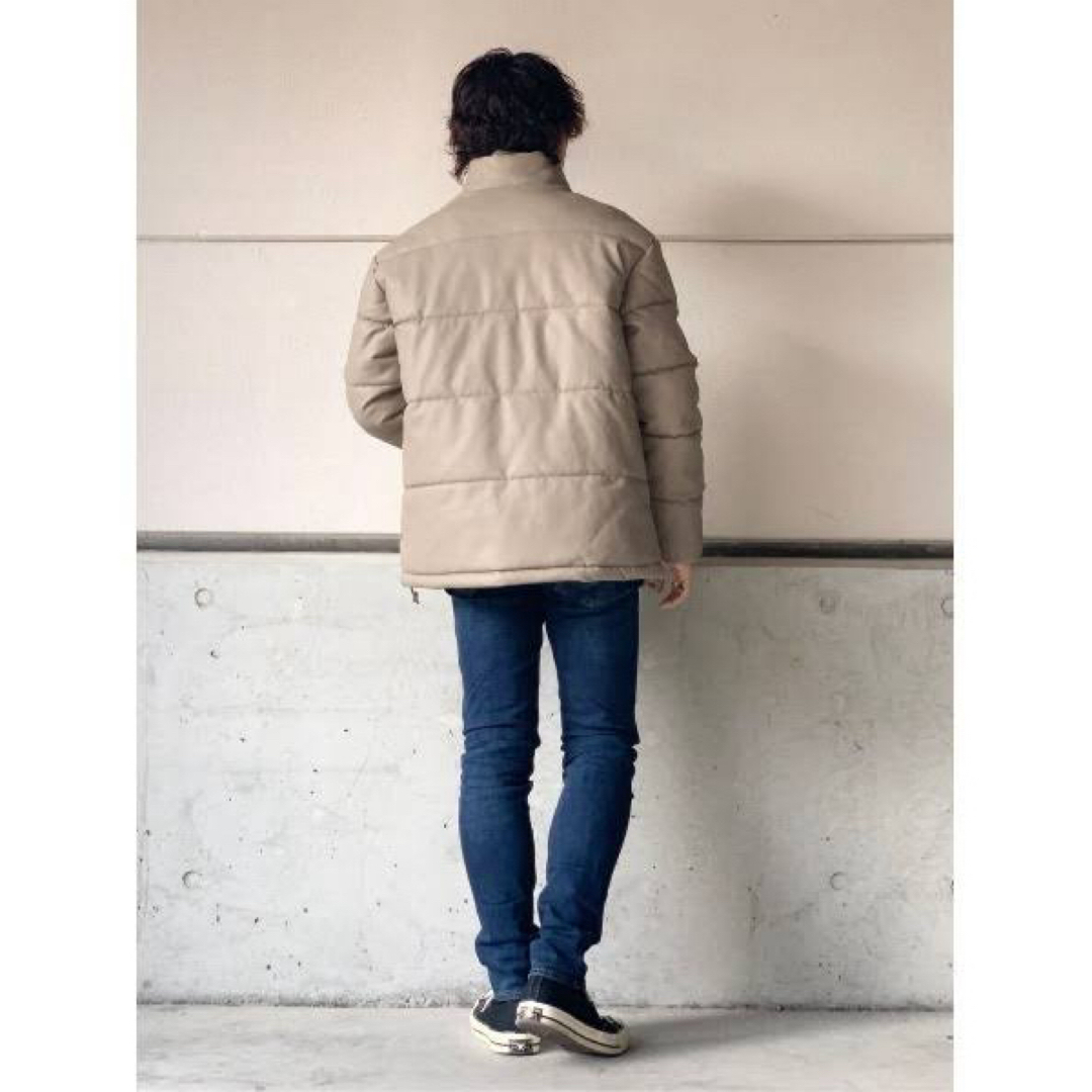 Right-on - 【極美品】Right-on STONE HEAD PUレザー中綿 Right-on - 【極美品】Right-on STONE HEAD PUレザー中綿