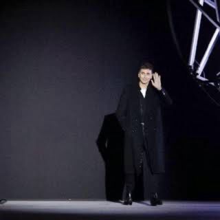 CELINE - 19AW CELINE ダブルブレスト オーバーコート ブラック CELINE - 19AW CELINE ダブルブレスト オーバーコート ブラック