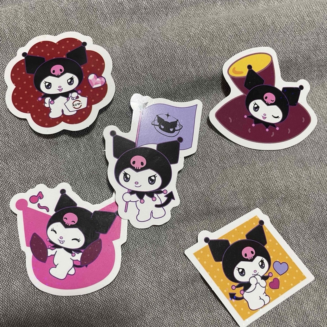 サンリオ(サンリオ)のスシロー クロミ コラボ ピック ステッカー シール エンタメ/ホビーのおもちゃ/ぬいぐるみ(キャラクターグッズ)の商品写真