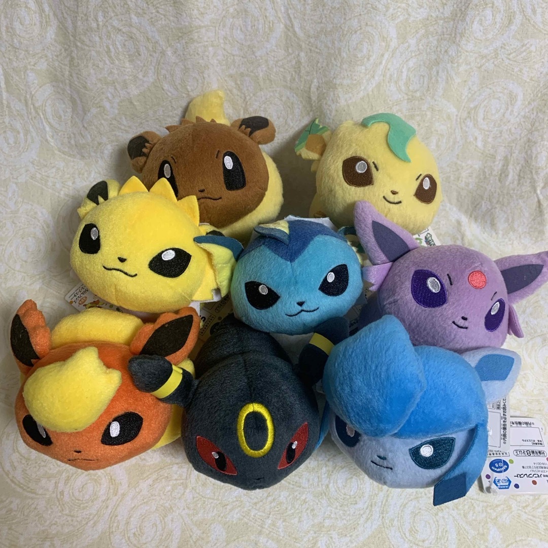 ポケモン ぬいぐるみ ころりんフレンズ 中サイズ 8種 ブイズ ポケモン ぬいぐるみ ころりんフレンズ 中サイズ 8種 ブイズ