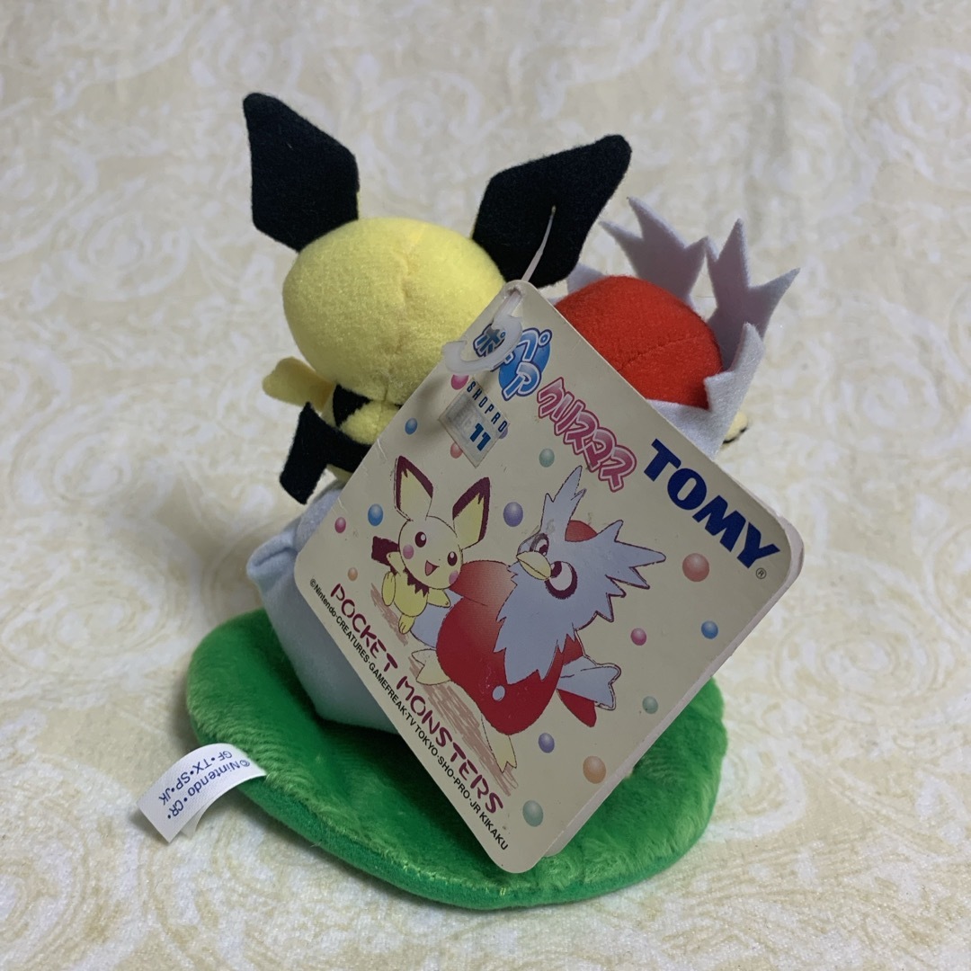 ポケモン デリバード クリスマス ピチュー TOMY ぬいぐるみ ポケモン デリバード クリスマス ピチュー TOMY ぬいぐるみ