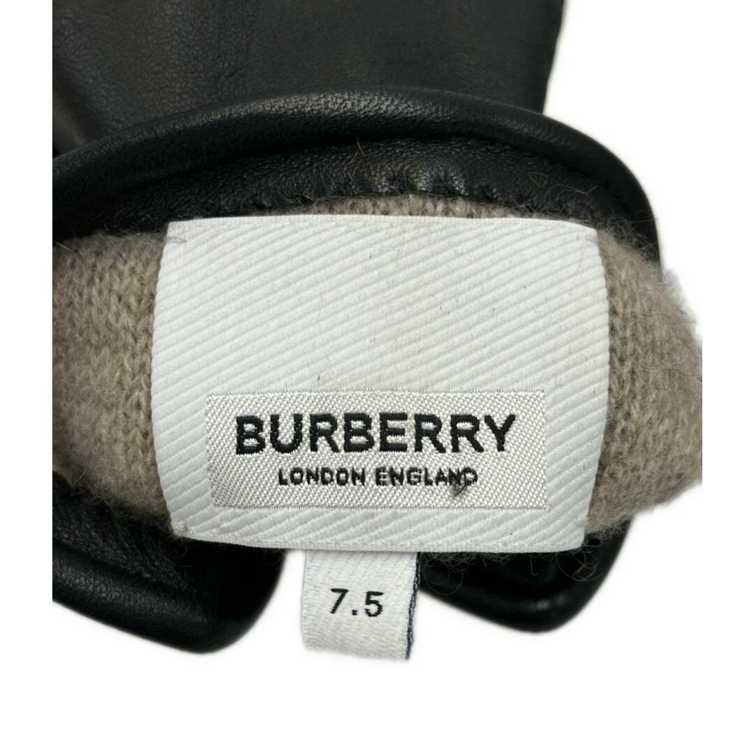 BURBERRY - バーバリーロンドン BURBERRY LONDON レザーグローブ BURBERRY - バーバリーロンドン BURBERRY LONDON レザーグローブ