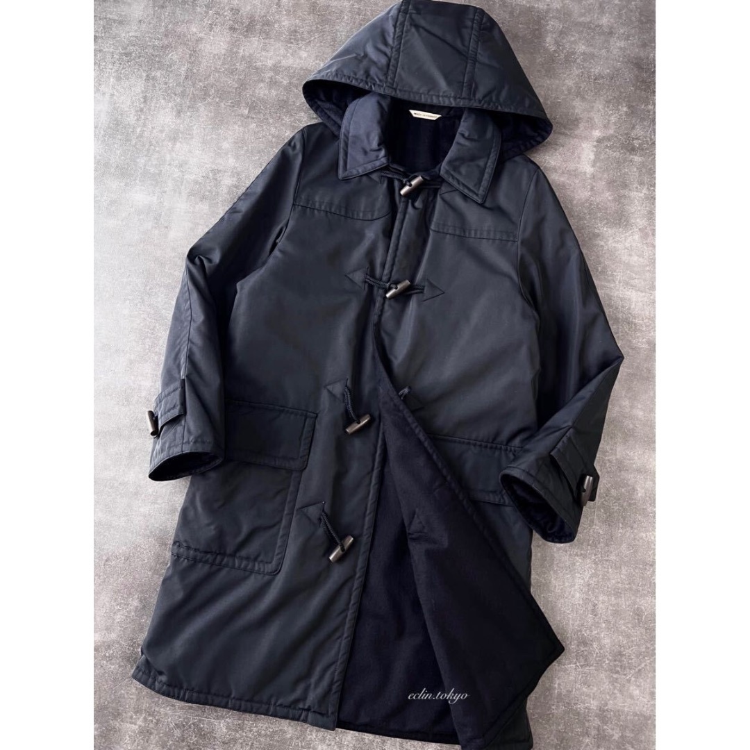 HERMES - HERMES 《裏地カシミヤウール》防風防塵 ダッフル HERMES - HERMES 《裏地カシミヤウール》防風防塵 ダッフル