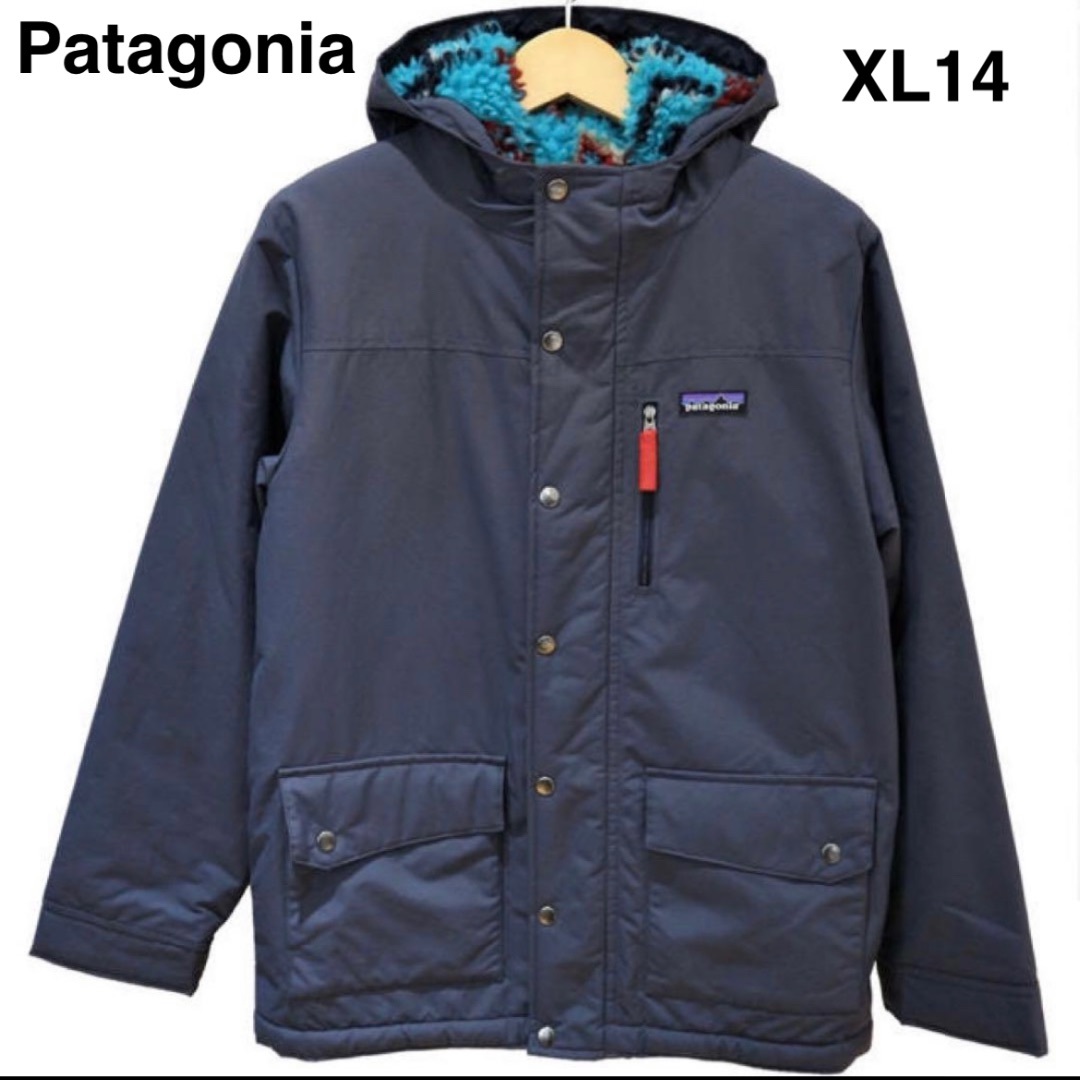patagonia - patagonia マウンテンパーカー XL14 ナイロン ネイビー 68460