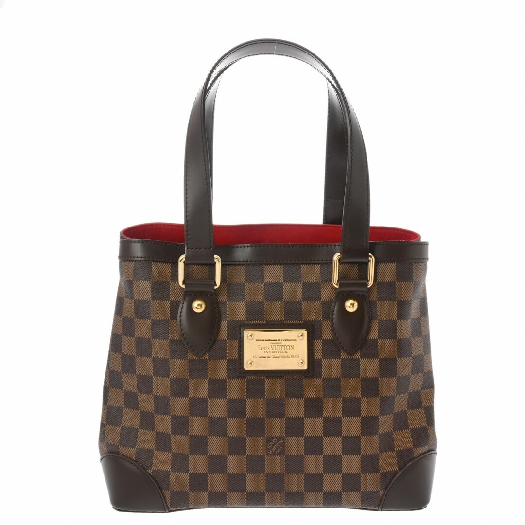 LOUIS VUITTON - ルイヴィトン ダミエ ハムステッド PM ハンドバッグ ブラウン