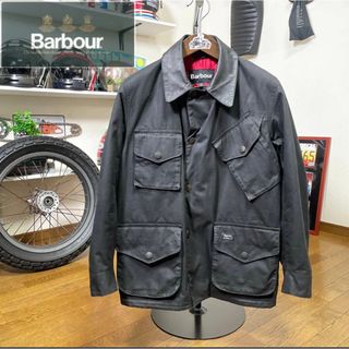 Barbour - コラボ☆Barbour ＆ Deus バブアー ワックスジャケット ブラック/Sの通販｜ラクマ