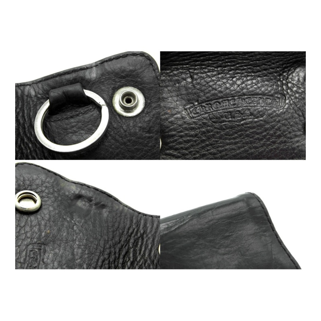 Chrome Hearts(クロムハーツ)のクロムハーツ CHROME HEARTS 【 KEY CASE 】 クロスボール レザー キーケース　36902 メンズのアクセサリー(その他)の商品写真