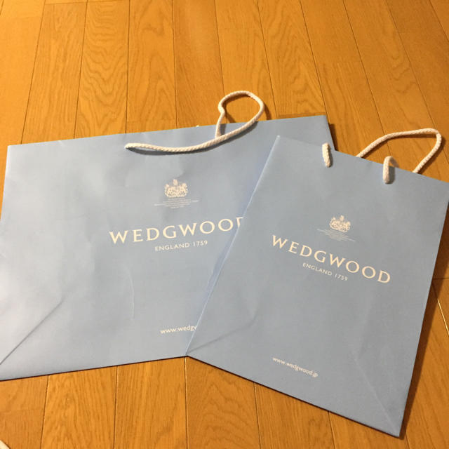 WEDGWOOD(ウェッジウッド)のウエッジウッドショップ袋 レディースのバッグ(ショップ袋)の商品写真