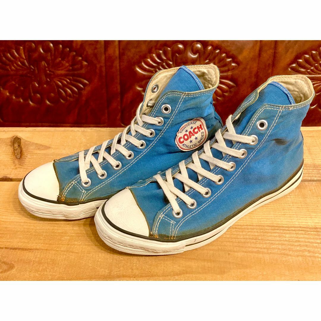 CONVERSE - ★70s!USA!希少レア!コンバース コーチ ブルー ビンテージ 2410★