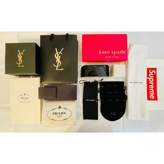 ◆ブランド品/箱袋【PRADA/YSL/Supreme/BALENCIAGA】◆(その他)