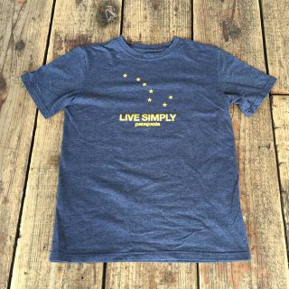 パタゴニア(patagonia)のpatagonia LIVE SIMPLYプリントTシャツ(Tシャツ(半袖/袖なし))