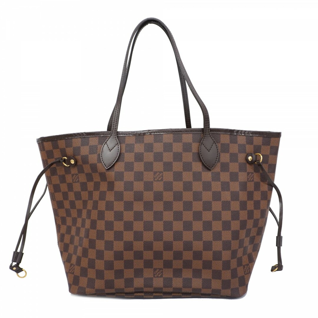 LOUIS VUITTON - 【4td3871】ルイヴィトン トートバッグ ダミエ ネヴァーフルMM N51105 エベヌ【中古】レディース