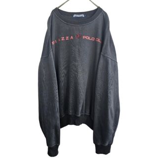 ポロクラブ(Polo Club)のPIAZZA POLO CLUB トレーナー スウェット 古着 ポロクラブ(スウェット)