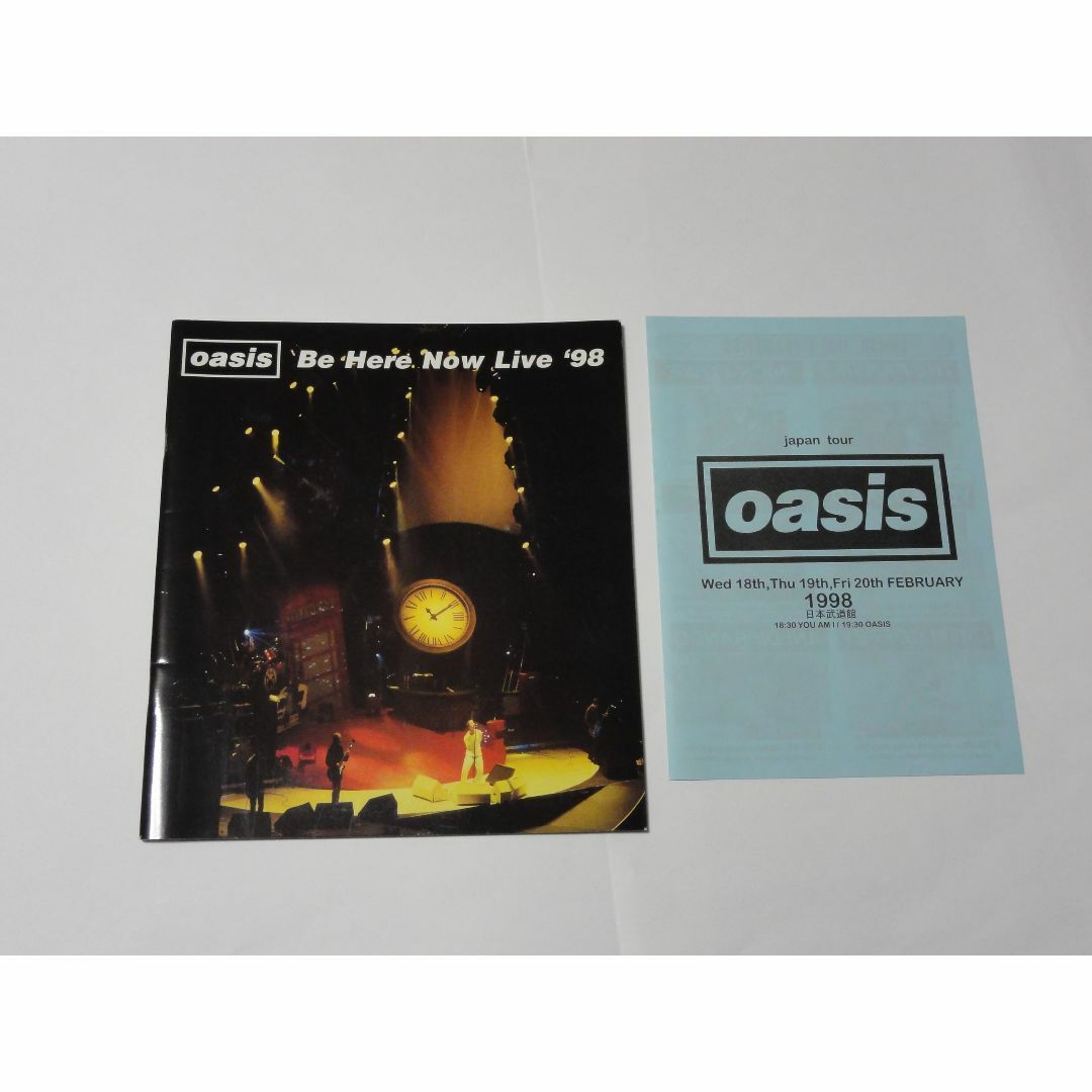 美品 Oasis オアシス【1998年 日本武道館 パンフレット】来日