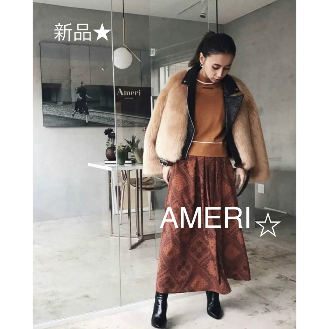 新品☆定価5万☆AMERI FUR DOCKING RIDERS JKカーキ完売 新品☆定価5万☆AMERI FUR DOCKING RIDERS JKカーキ完売