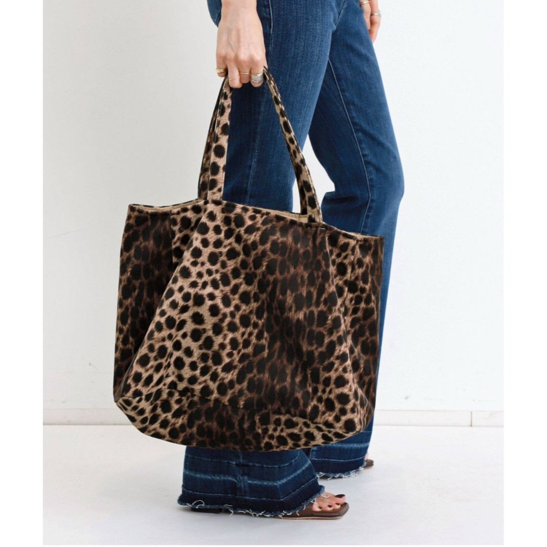 トートバッグ L'Appartement DEUXIEME CLASSE - L'Appartement LEOPARD TOTE BAG