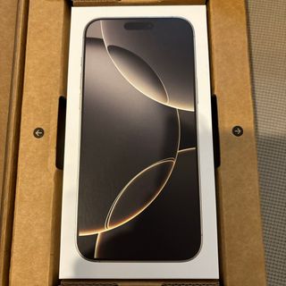 iPhone - iPhone 16 Pro max ナチュラルチタニウム