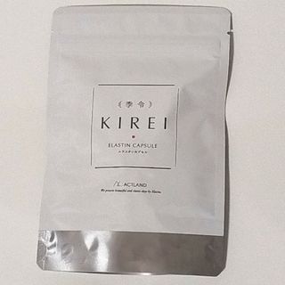 【未開封】KIREI  （ 季令）高純度エラスチンカプセル100粒(その他)