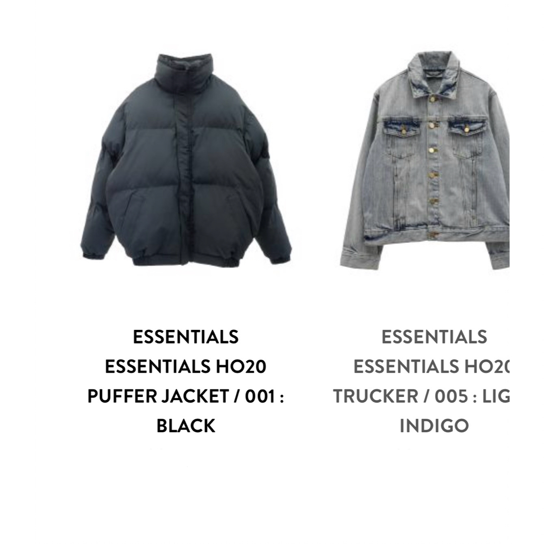 FEAR OF GOD - ESSENTIALS ダウン の通販 by Best shop|フィア FEAR OF GOD - ESSENTIALS ダウン の通販 by Best shop|フィア