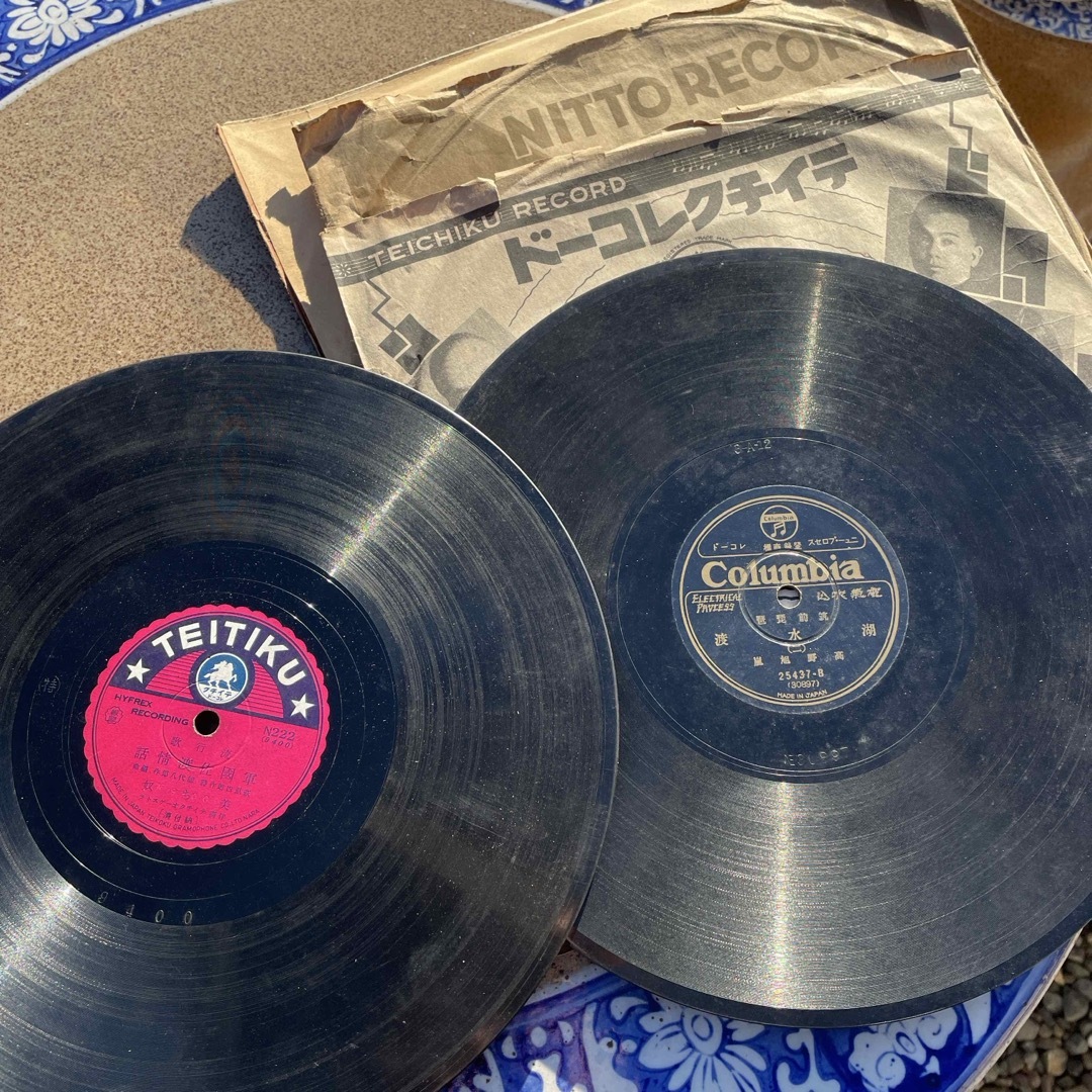 蓄音機レコードまとめ売り40枚程 エンタメ/ホビーの美術品/アンティーク(その他)の商品写真