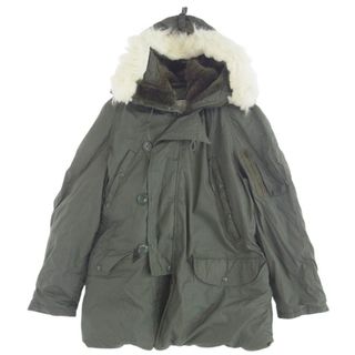 ミリタリー MILITARY 80s U.S.AIRFORCE N-3B フライト ジャケット カーキ系 S【中古】(その他)