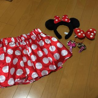 ディズニー(Disney)のディズニーランド購入！正規品 ミニー コスプレ (ミニスカート)