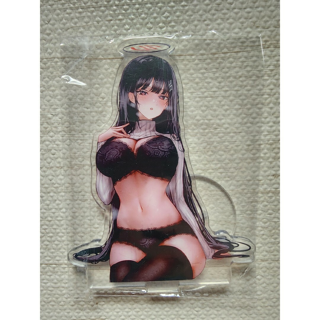 【韓国コミケ】ブルーアーカイブ リオ(下着) アクリルスタンド エンタメ/ホビーのおもちゃ/ぬいぐるみ(キャラクターグッズ)の商品写真